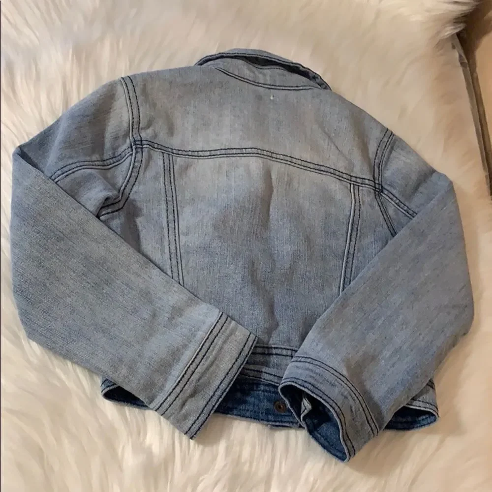 Kidpik Outfit Jean Jacket, Blouse, Dress Size 5/6